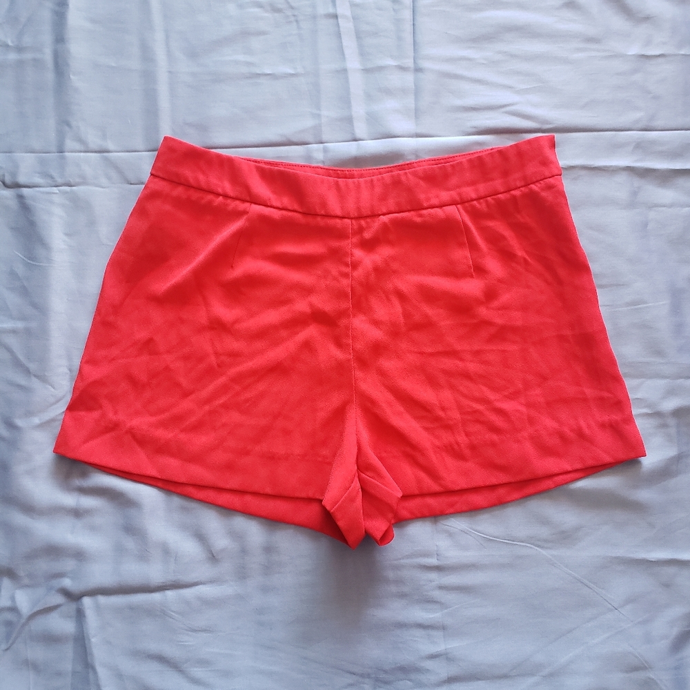 Forever 21 Hot Red Shorts